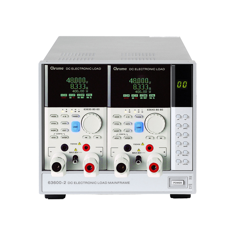 Chroma 可编程直流电子负载 Model 63600 Series